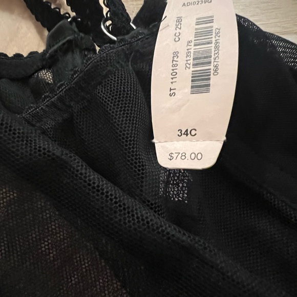 CLEARANCE $78 Victoria's Secret Collection Corset Garter Slip Dress. 34C - Picture 2 of 6